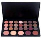 Paleta de 26 sombras e blushes.'