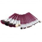 Kit 24 Pincéis Lilas.'