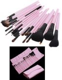 Kit 23 Pinéis rosa.'
