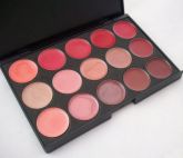 Paleta com 15 batons Tons Avermelhados.'