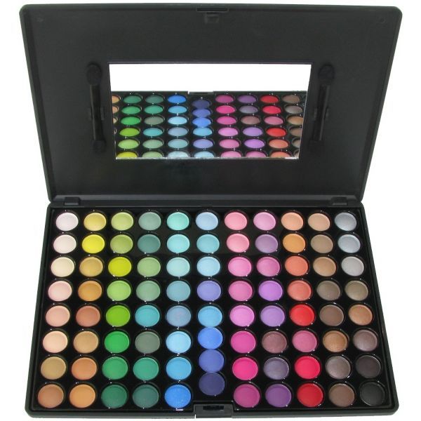 Paleta 88 cores Shimmer e matte.'
