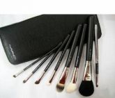 Kit 8 Pincéis Pretos Réplica MAC.'